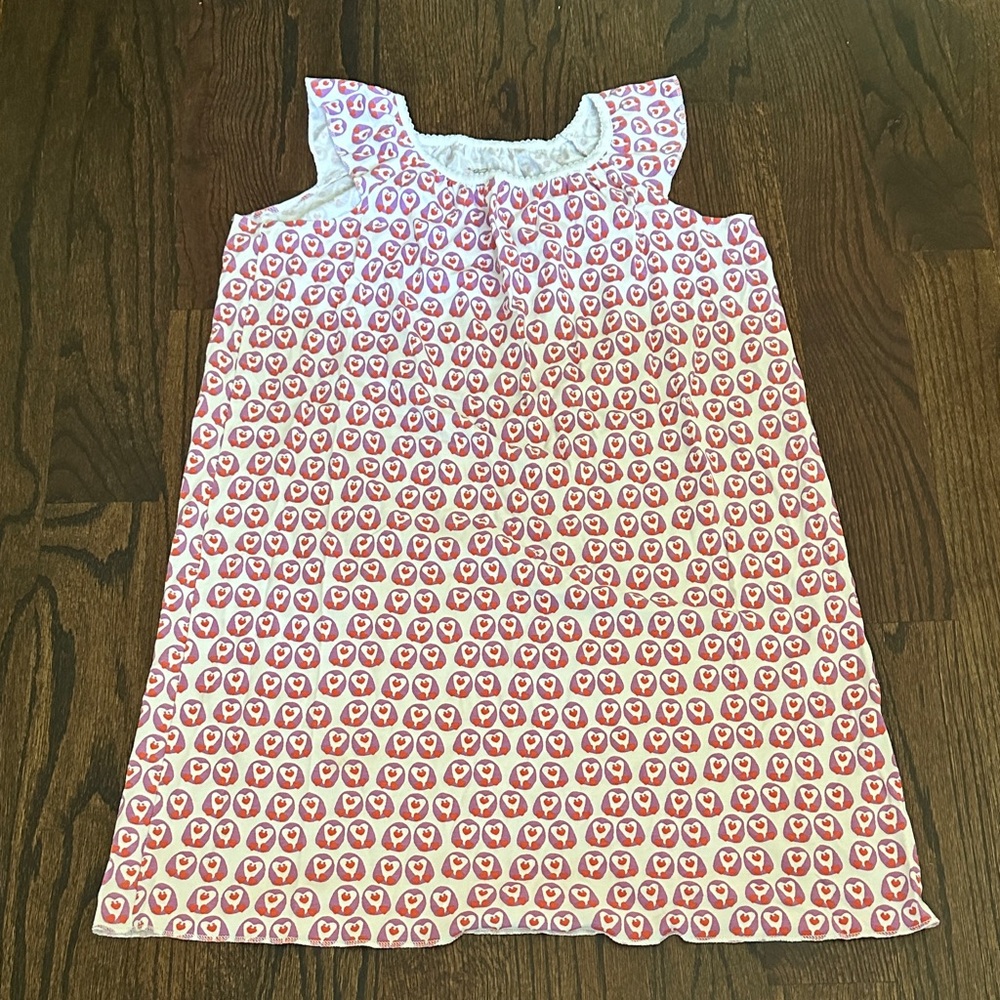 Roller Rabbit Pink Kids Nightgown penguin